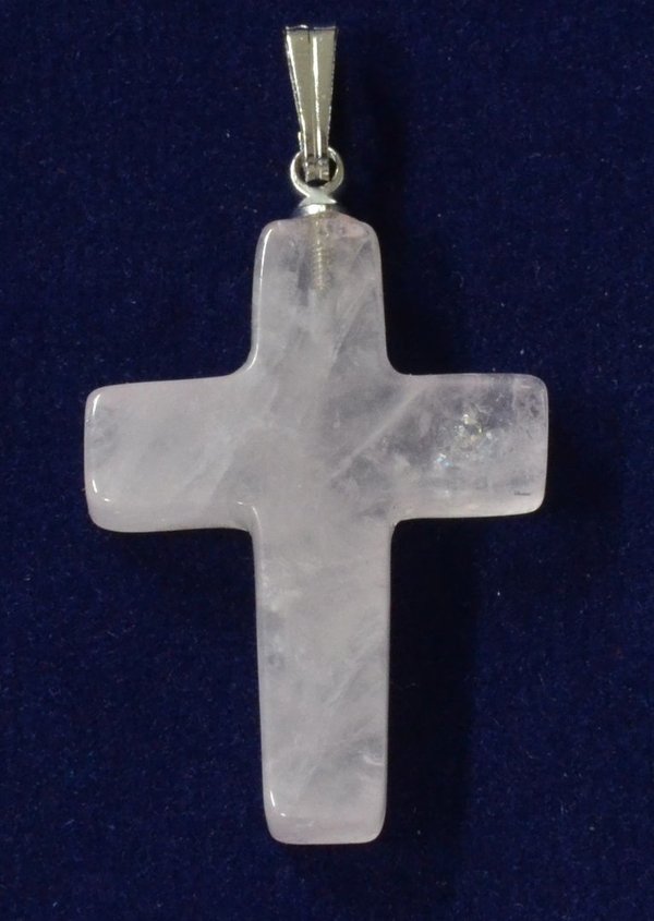 Kreuzhänger aus Kristallen (5 Varianten)