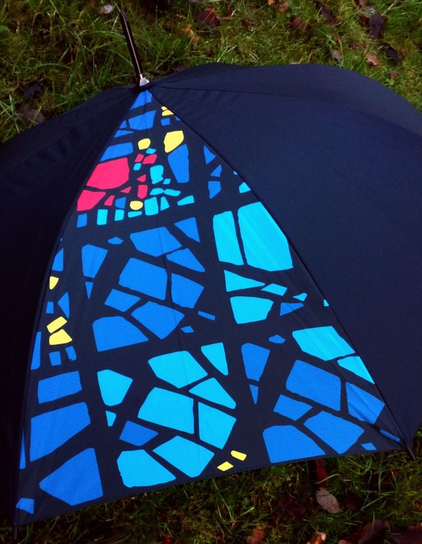 Regenschirm "Glasfenster"